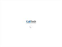 Tablet Screenshot of calltech-sw.com